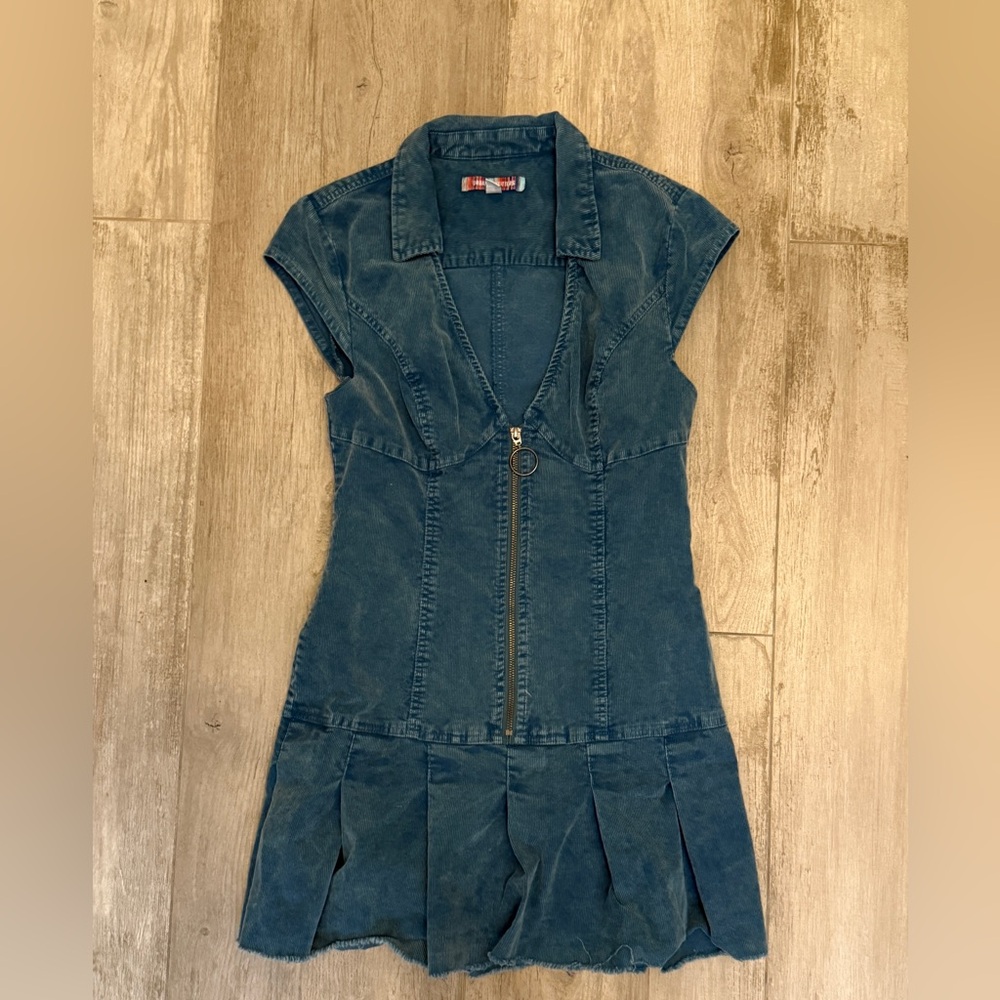 Urban Outfitters Blue Denim Dress